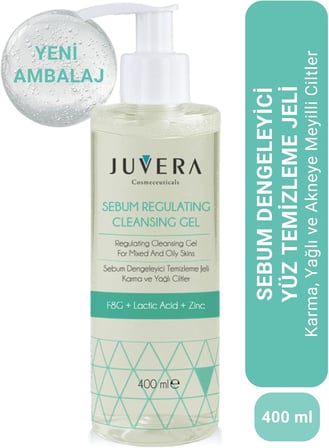 Juvera Sebum Regulating Cleansing Jel 400 ml