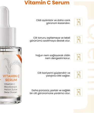 C Vitamini Serumu Aydınlatıcı Ton Eşitleyici 30 ml
