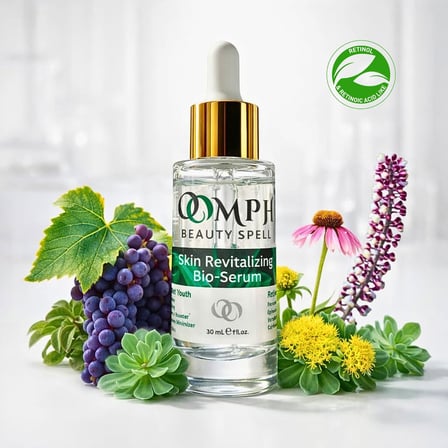 Skin Revitalizing Bio-Serum – Retinol Alternatifi Peptit Serum, Cilt Canlandırıcı,Vegan Kolajen, Deniz Biyo-Aktifleri, Niasinamid ve Hyaluronik Asit – 30 ml