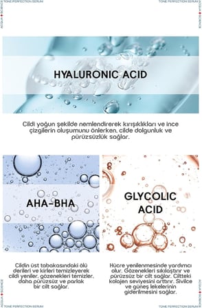 10% AHA + 2% BHA Yenileyici & Canlandırıcı ve Cilt Tonu Eşitleyici Kırmızı Exfoliating Peeling Serum (Gözenek ve Ölü Hücre Temizleyici Etkili) 30ml, Cilt Pürüzsüzleştirici Etki