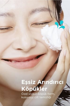Smooth& Pure Deep Clean Cleansing Foam 80ml -Bitki Özlü Arındırıcı Doğal Cilt Temizleme Köpüğü
