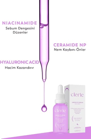 Göz Çevresi Bakım Serumu – Koyu Halka, Torbalanma ve Kırışıklık Karşıtı – Kafein, Peptit, Niacinamide ve Seramid İçeren Aydınlatıcı Kompleks