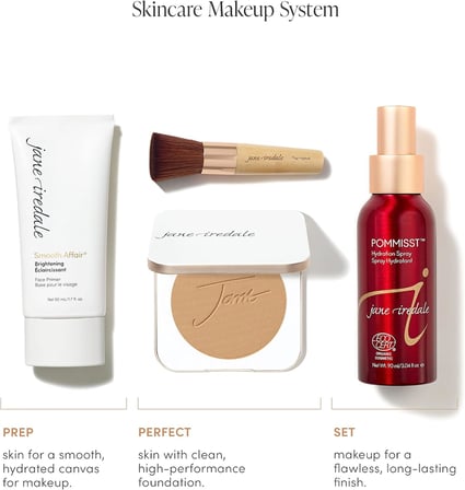 Jane Iredale Smooth Affair Facial Primer (Brightener), Nemlendirici ve Aydınlatıcı Baz (50 ml)