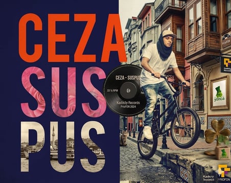 Ceza Suspus Plak 33½ RPM Vinil LP