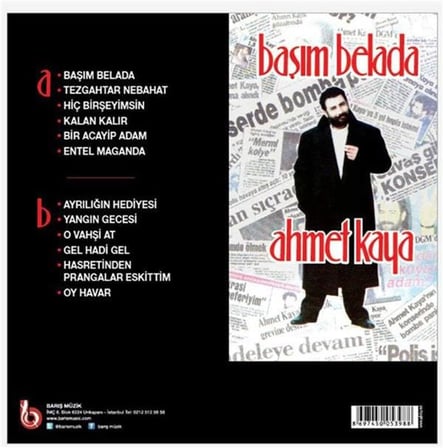 Lp-Ahmet Kaya- Başım Belada Lp