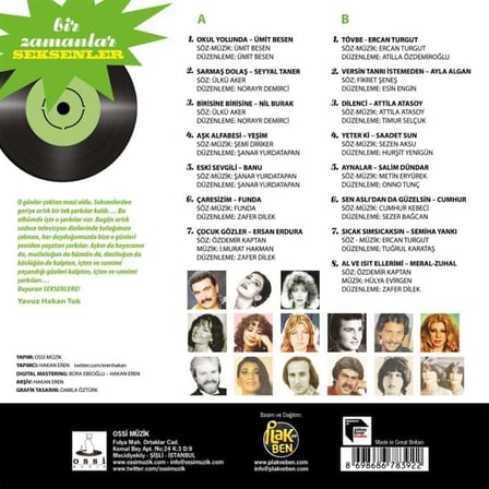 Bir Zamanlar Seksenler - Plak - Çeşitli Sanatçılar Ümit Besen - Seyyal Taner - Nil Burak - Yeşim - Atilla Atasoy - Banu - Semiha Yankı - Funda ve daha fazlası