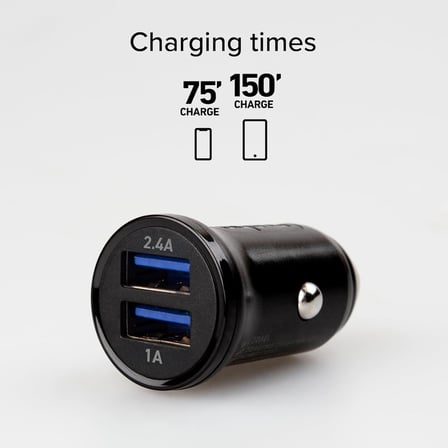 Araç Tipi Şarj Cihazı2USB/2.4A TECR2USB24AFAST