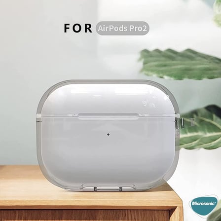 AirPods Pro 2.Nesil için Kılıf Transparent Clear Soft Şeffaf [AirPods Pro 2. Nesil ile Uyumlu Kılıf - Şeffaf]