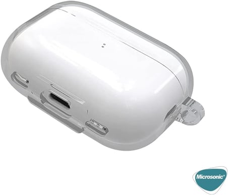 AirPods Pro 2.Nesil için Kılıf Transparent Clear Soft Şeffaf [AirPods Pro 2. Nesil ile Uyumlu Kılıf - Şeffaf]