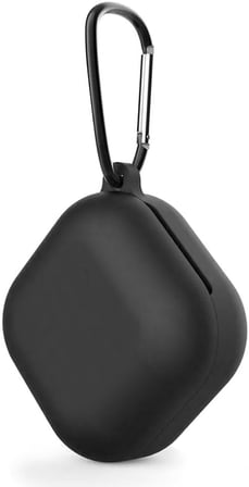 Samsung Buds Pro - Buds2-2 Pro - live - fe - fe2 - core Kulaklık Kılıf Askılı Mat Silikon (siyah)