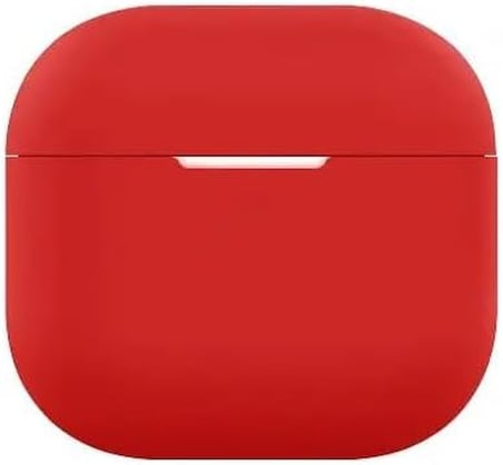 AirPods Pro 3 (2025) İle Uyumlu Renkli Silikon Kılıf (kırmızı)
