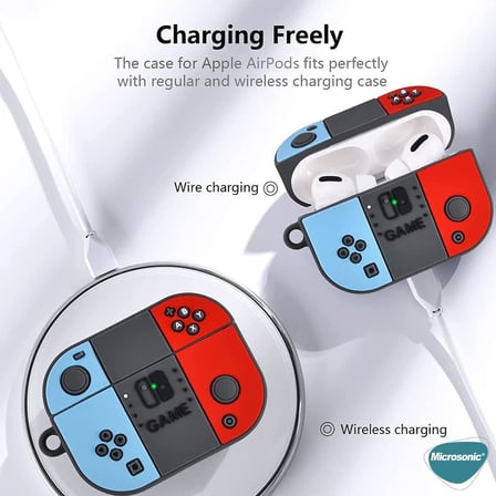 Huawei FreeBuds Pro 2 için Kılıf Cartoon Figürlü Silikon Crtn-Fgr-Sswtri [FreeBuds Pro 2 ile Uyumlu Kılıf - Siyah - Beyaz]