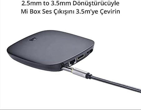 2.5 mm to 3.5 mm Jack Dönüştürücü