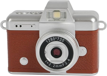 Joyplus Mini Retro Vlog Kamerası 1080P Full HD Dönen Ekranlı Vintage Tasarım LK-027