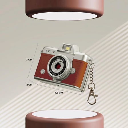 Joyplus Mini Retro Vlog Kamerası 1080P Full HD Dönen Ekranlı Vintage Tasarım LK-027