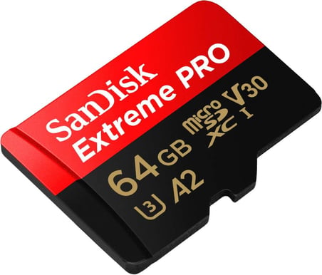 Extreme Pro SDSQXCU-064G-GN6MA Class 10 UHS-I U3 A2 V30 64 GB Micro SD Kart