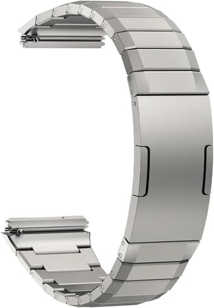 Huawei ile uyumlu Watch GT 6/5/4/3/2 Pro 46mm (22MM) Kordon Metal Titanyum Saate Orjinal 1e-1 Uyum+Kısıltma Apr