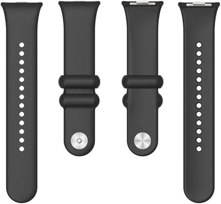 Xiaomi ile uyumlu Redmi Watch 4/5/6 - Smart Band 8 Pro / 9 Pro Kordon Spor Silikon Band Mix 109