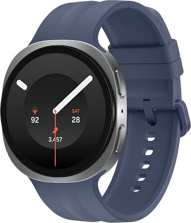 Samsung Galaxy Watch 9/8 (40mm/44mm) ve Watch 8 Classic (46mm) ile Uyumlu Hafif ve Yumuşak Oluklu Tasarım Spor Silikon Kordon