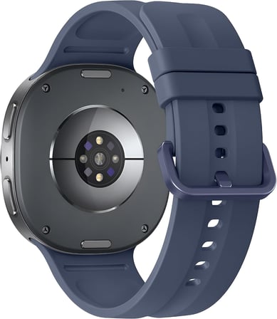Samsung Galaxy Watch 9/8 (40mm/44mm) ve Watch 8 Classic (46mm) ile Uyumlu Hafif ve Yumuşak Oluklu Tasarım Spor Silikon Kordon