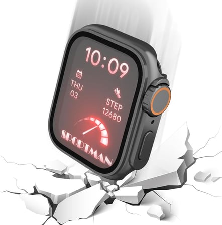 Apple Watch Se 6 5 4 44MM Watch için Ekran Koruyucu Kılıf Ultra Görünümlü Kılıf Tam Kaplayan Watch Kasa Koruyucu Kılıf Ultra Görünümü Veren Kılıf Apple Watch Se 6 5 4 44MM ile Uyumludur