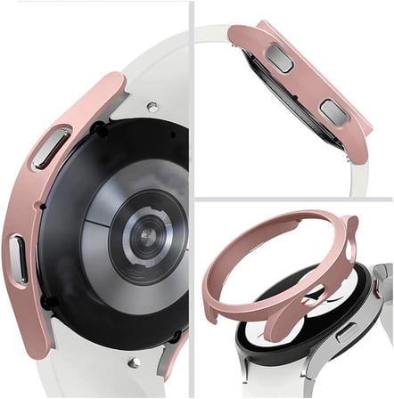 Huawei Watch 4 Pro ile Uyumlu Önü Açık Çerceve Pc Wafture Silikon Kılıf Koruma Watch 4 Pro ile Uyumlu Gard Çerçeve