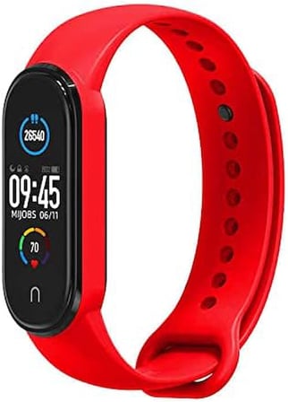 Xiaomi ile Uyumlu Mi Band 5 6 7 Akıllı Saat Kordonu Silikon Pastel Renkli Klasik
