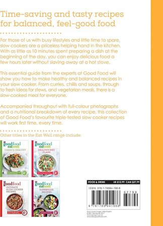 Good Food Eat Well: Healthy Slow Cooker Recipes