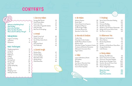 Peter's Baking Party: Fun & Tasty Recipes for Future Baking Stars!