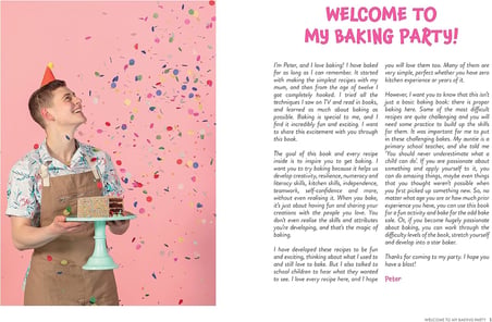 Peter's Baking Party: Fun & Tasty Recipes for Future Baking Stars!
