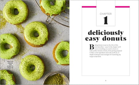 The Easy Baked Donut Cookbook: 60 Sweet and Savory Recipes for Your Oven and Mini Donut Maker