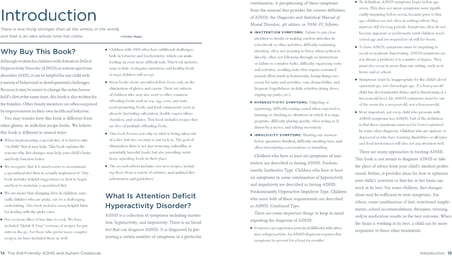 The Kid-Friendly ADHD & Autism Cookbook, 3rd edition: The Ultimate Guide to the Most Effective Diets -- What they are - Why they work - How to do them