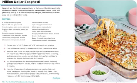 The Unofficial TikTok Cookbook, Volume 2: 75 (More!) Internet-Breaking Recipes for Meals, Snacks, Drinks, Treats, and More!