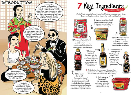Cook Korean!: A Comic Book with Recipes [A Cookbook]