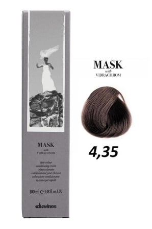 Davines Mask Vibrachrom 4,35 Dore Akaju Saç Boyası 100 ML