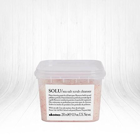 Davines Solu Sea Salt Scrub Temizleyici 250ml