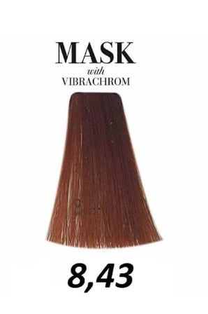 Davines Mask Vibrachrom 8,43 Açık Kumral Bakır Dore Saç Boyası 100 ML