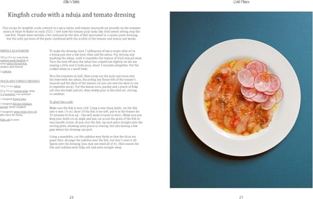 Ellie's Table: Food from memory and food from home