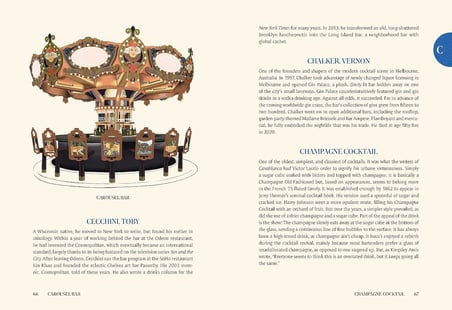 The Encyclopedia of Cocktails: The People, Bars & Drinks, with More Than 100 Recipes