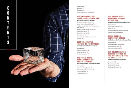 Cocktail Chemistry: The Art and Science of Drinks from Iconic TV Shows and Movies