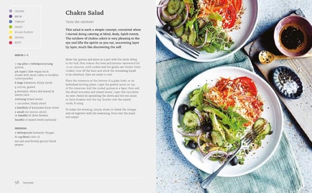 Vegan Recipes to Enhance Your Yoga Life: Food to Balance and Invigorate Your Chakras
