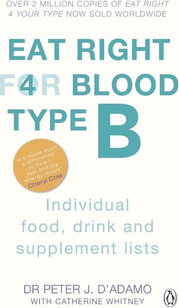 Eat Right For Blood Type B : Maximise your health with individual food, drink and supplement lists for your blood type