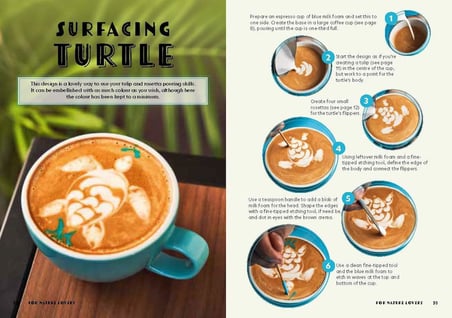 Coffee Art Masterclass: 50 incredible coffee designs for the home barista