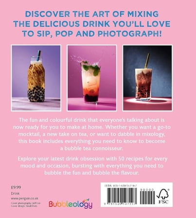 The Bubble Tea Book: 50 Fun and Delicious Recipes for Love at First Sip!