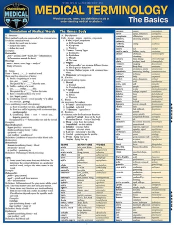 Medical Terminology:The Basics (Quickstudy: Academic)