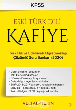 Cinius KPSS Eski Türk Dili Kafiye Türk Dili ve Edebiyat Öğr. Çöz. Soru Bankası-YENİ