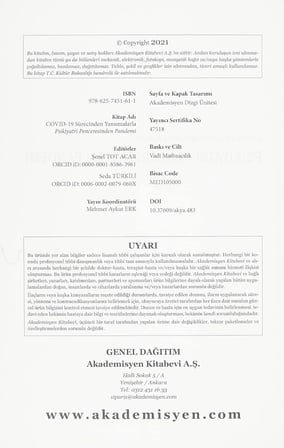 COVİD-19 Sürecinden Yansımalarla Psikiyatri Penceresinden Pandemi