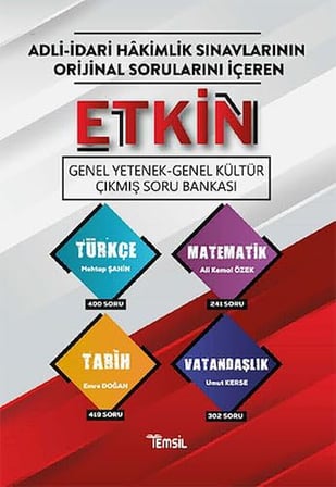 Etkin Genel Yetenek - Genel Kültür Çıkmış Soru Bankası