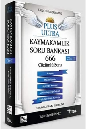 Plus Ultra Kaymakamlık Soru Bankası 666 Çözümlü Soru Cilt 2