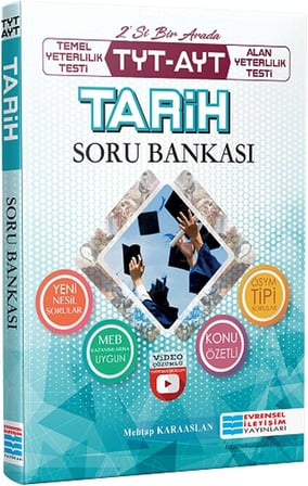 Evrensel TYT-AYT Tarih Video Çözümlü Soru Bankası-YENİ